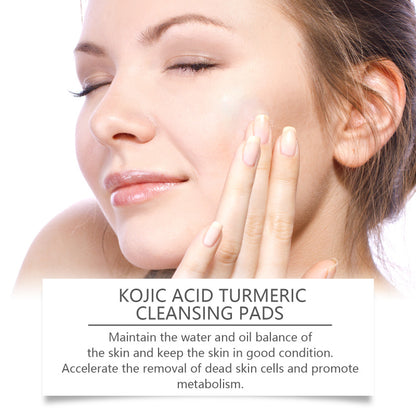 Kojic Acid Turmeric Cleansing Pads